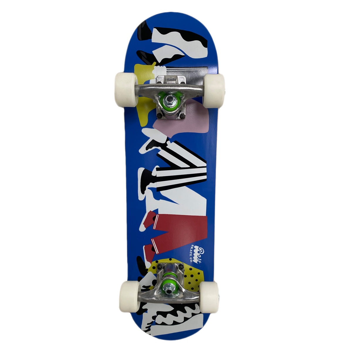 Best Skate Co. - &quot;In Motion&quot; Kids Micro Mini Complete Skateboard