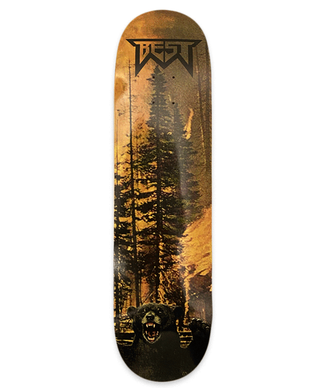 Best Skate Co. - Forest Fire Skateboard Deck