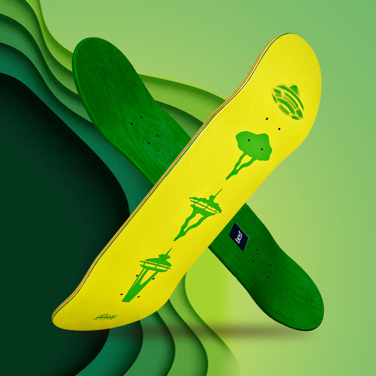 Best Skate Co. Morph Skateboard Deck bestskateco